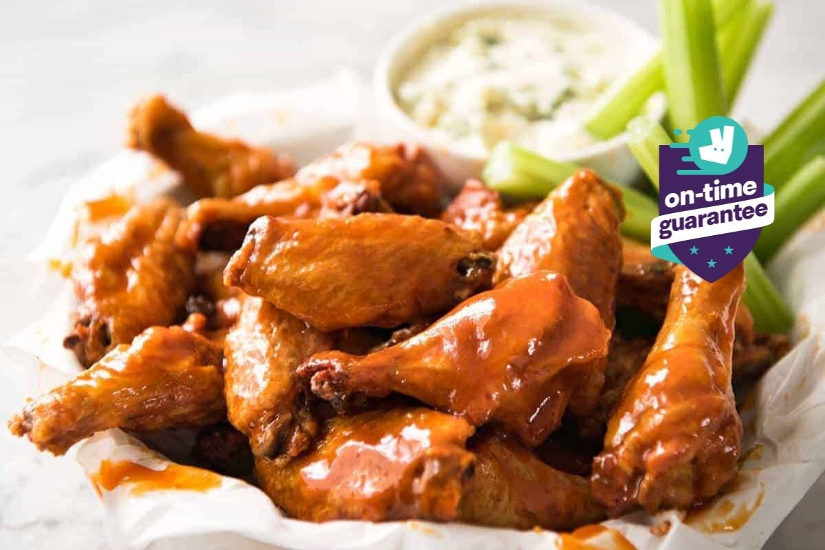 Just Wing’it delivery from Marina West Order with Deliveroo