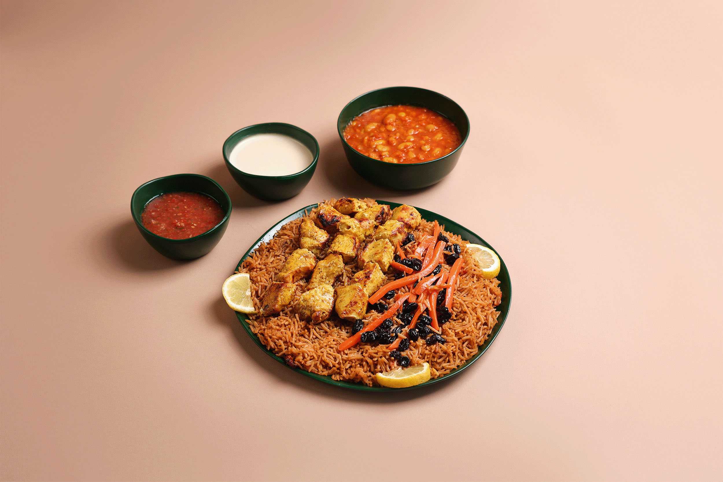 Shish Tavuk Rice Meal
