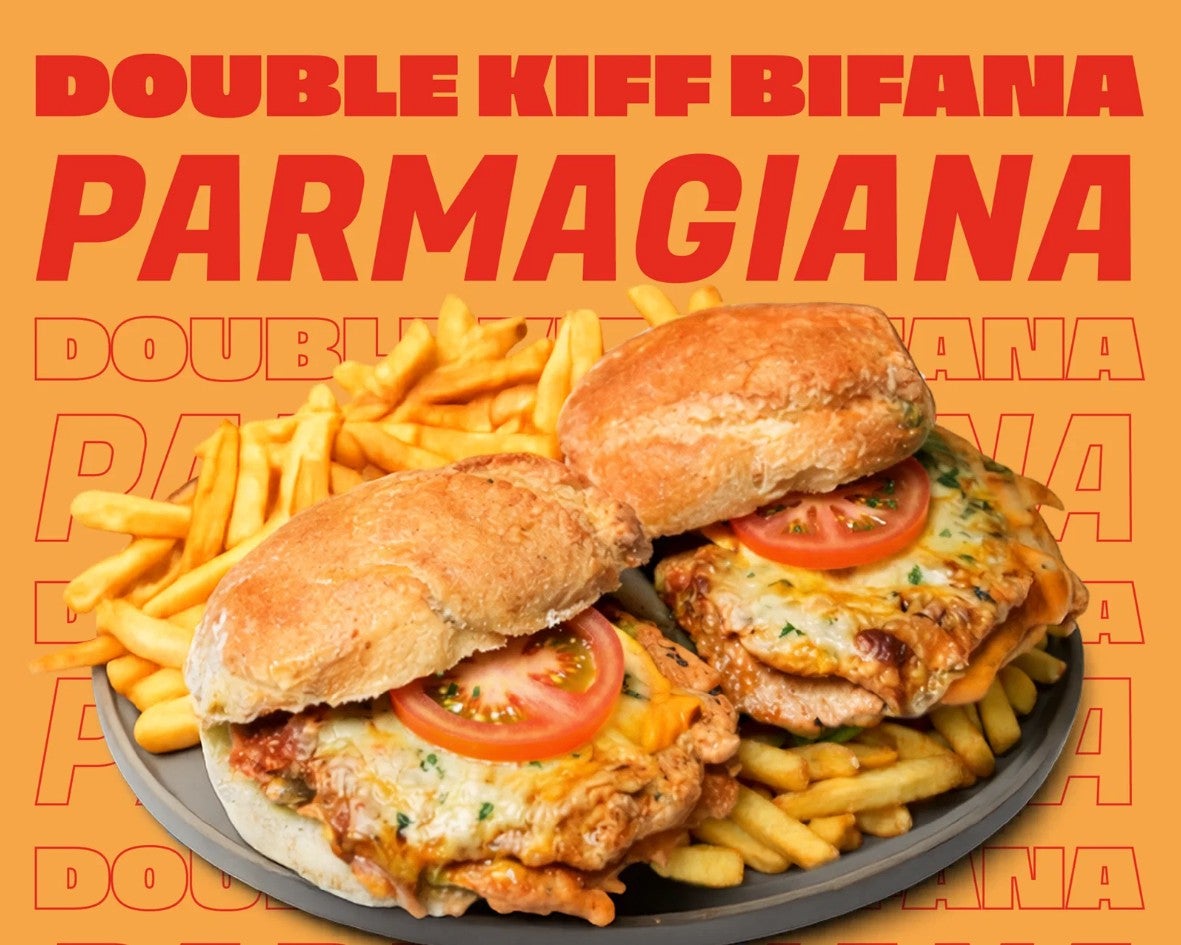 Double Kiff Bifana Parmigiana