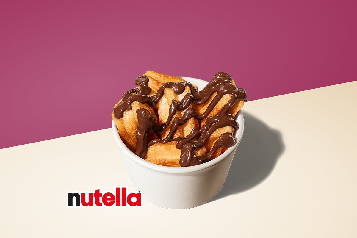 Baby Churros Nutella x6
