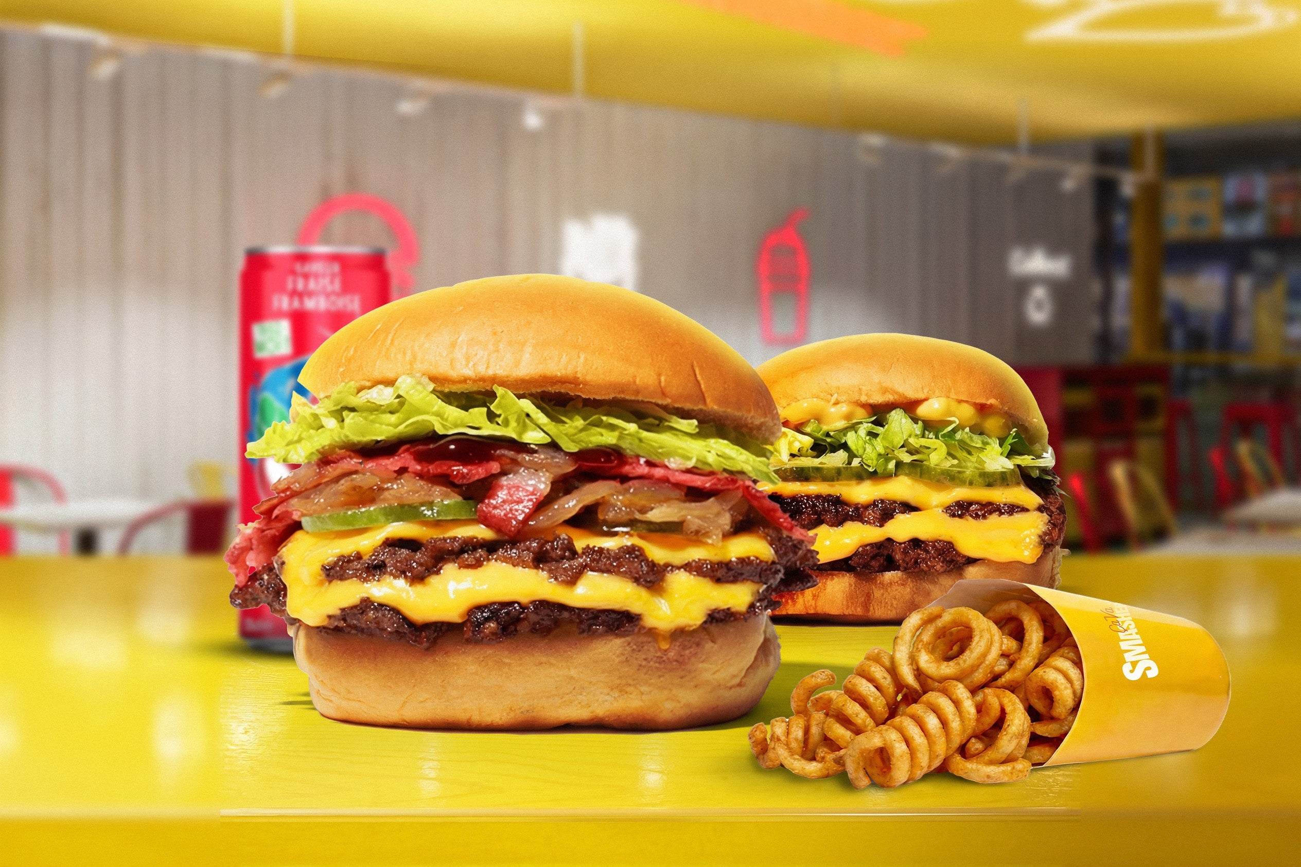 Good Deal : 1 DOUBLE SMASH + 1 BACON BOMB