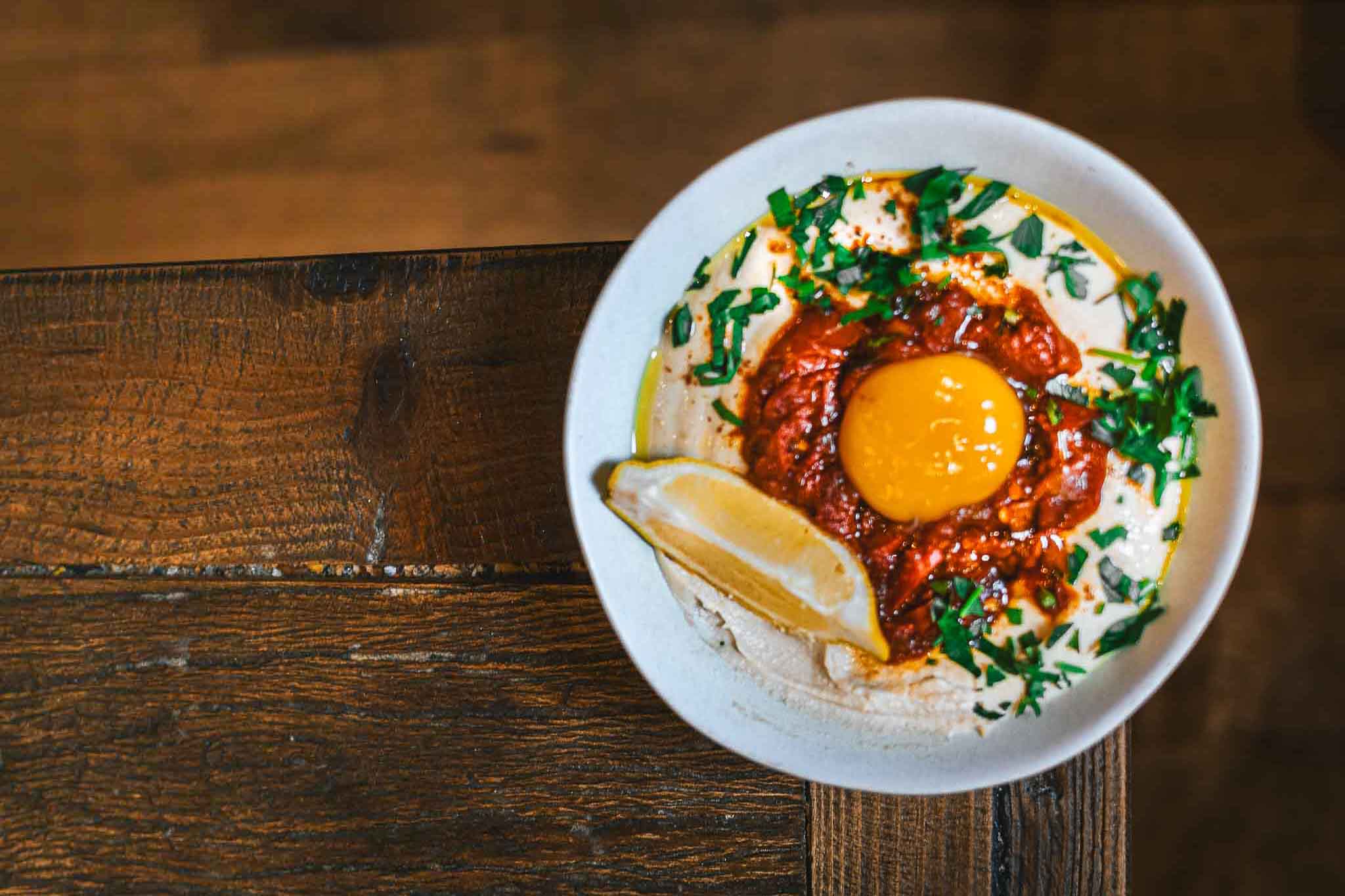 HOUMOUS SHAKSHUKA