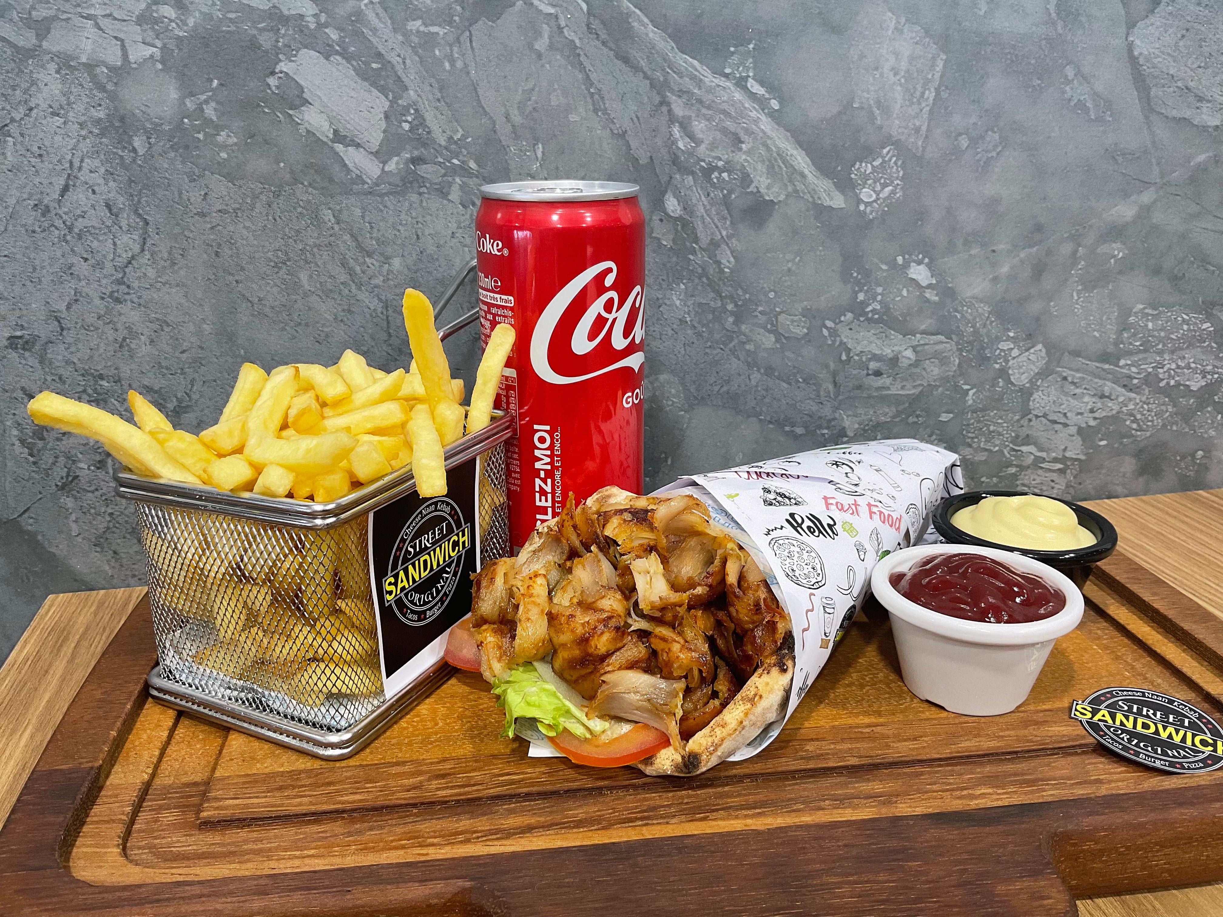 Menu cheese naan kebab