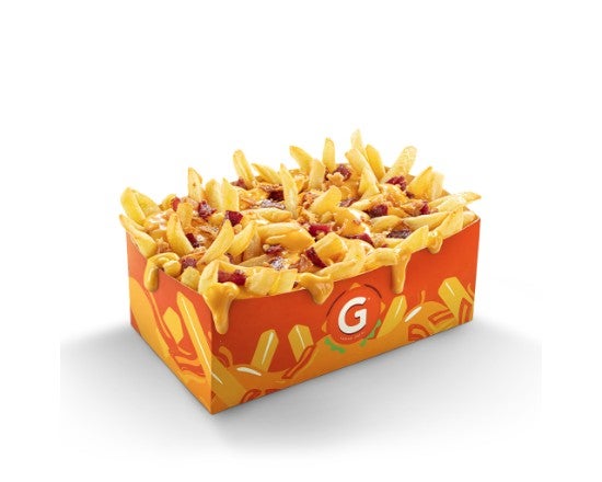 Frites cheddar crispy bacon boeuf 
