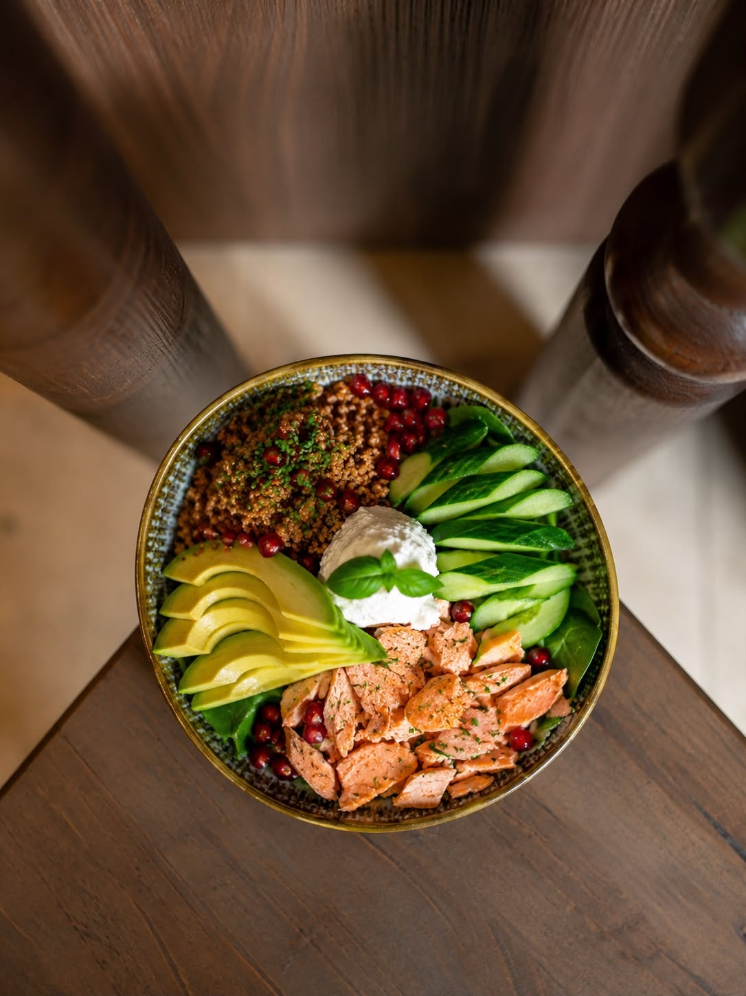Salmon Quinoa Bowl