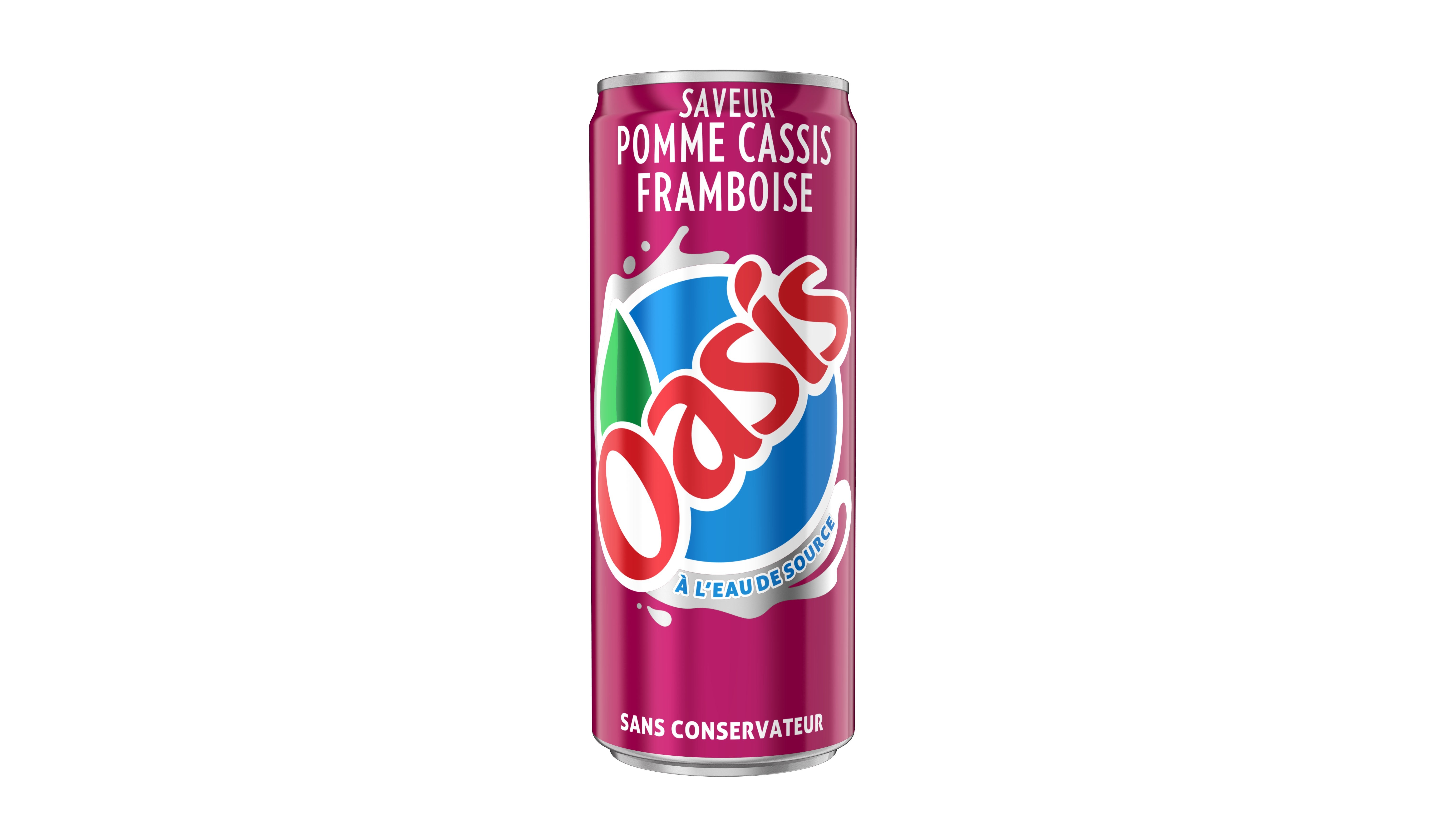 Oasis pomme cassis framboise