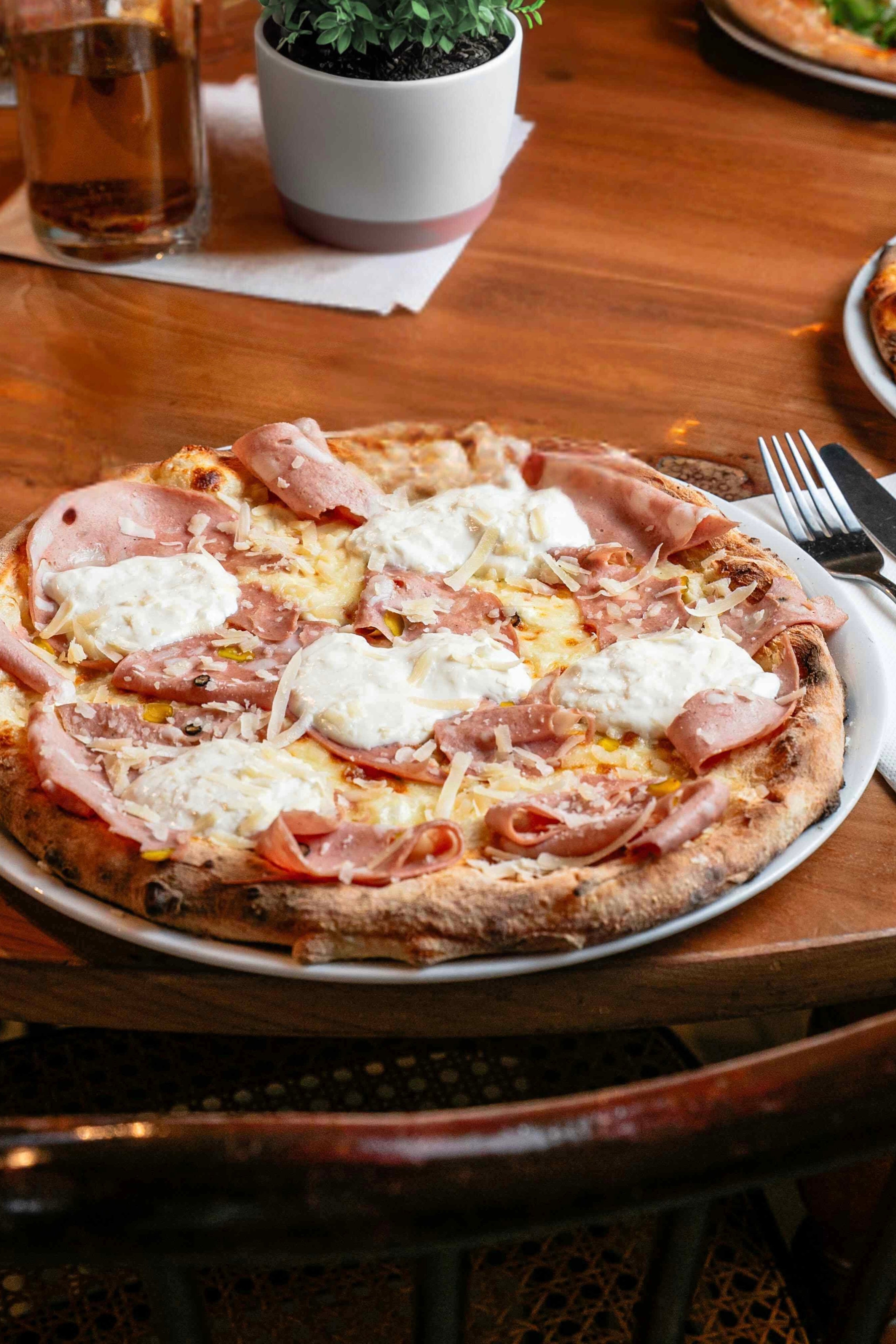 Pizza Mortadelle & Stracciatella