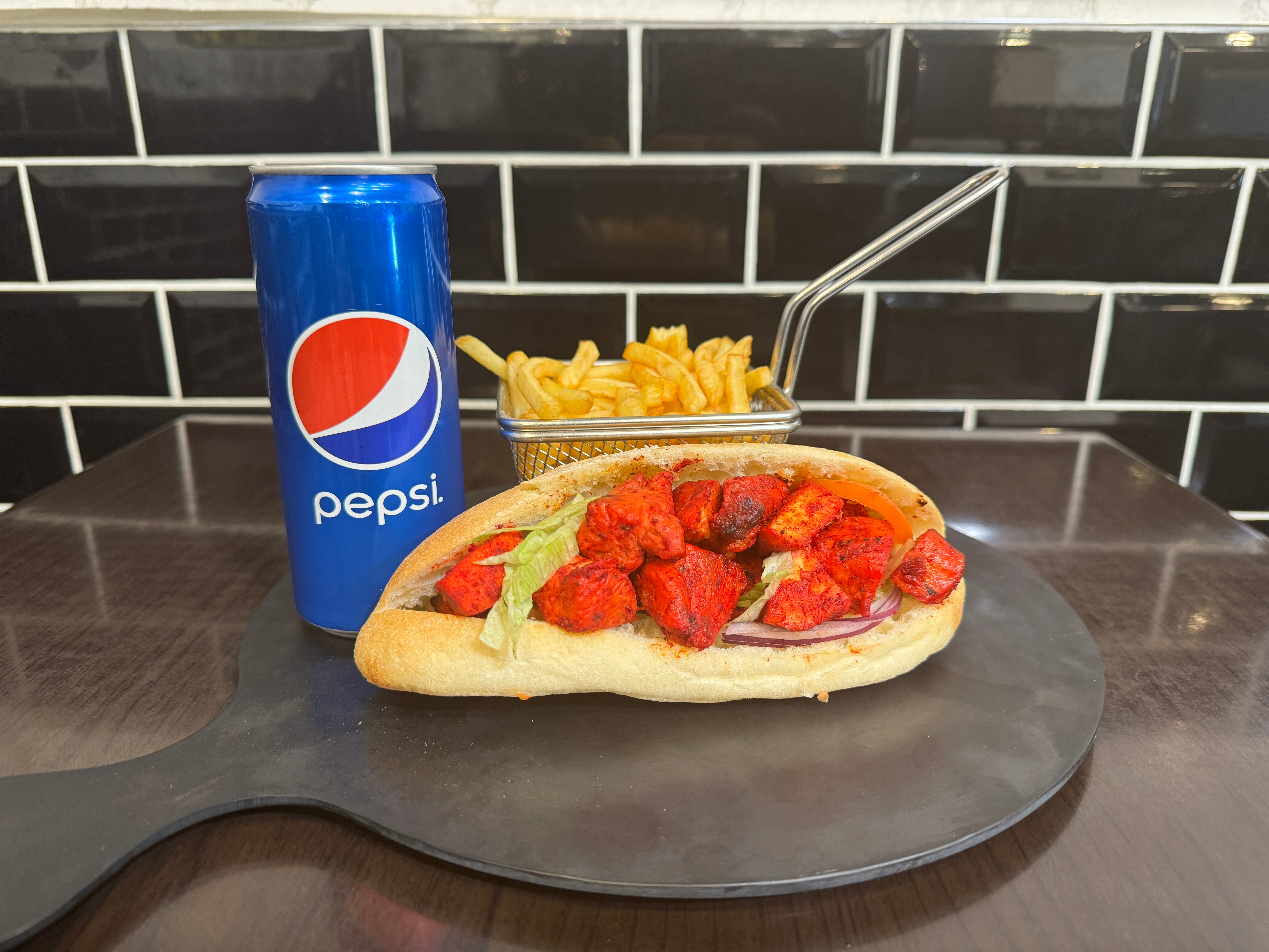 Menu Sandwich Poulet Tikka