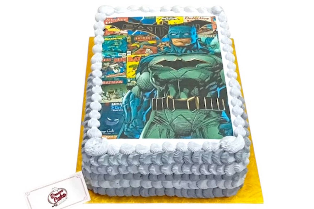 Batman A4 cake