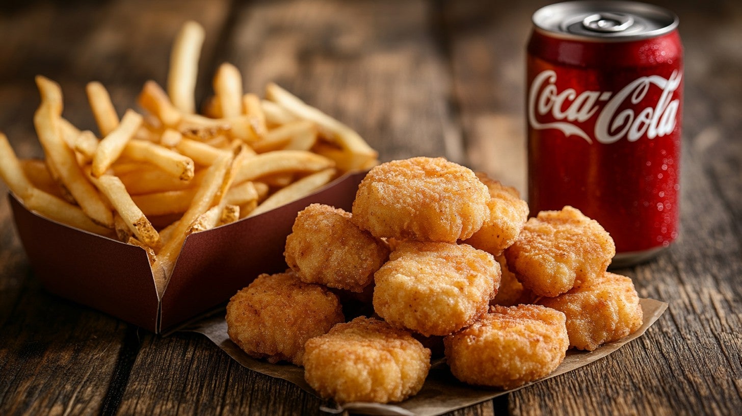 Menu chicken nuggets