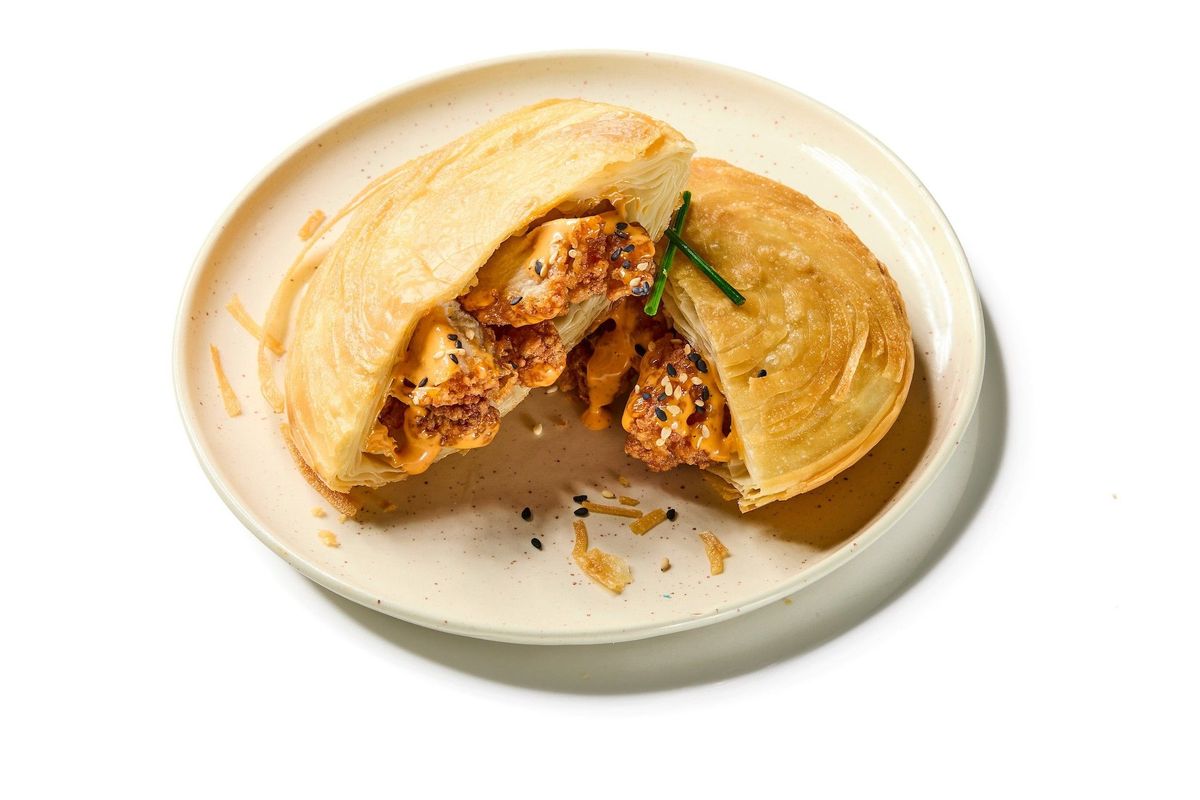Spicy Karaage Chicken Pocket