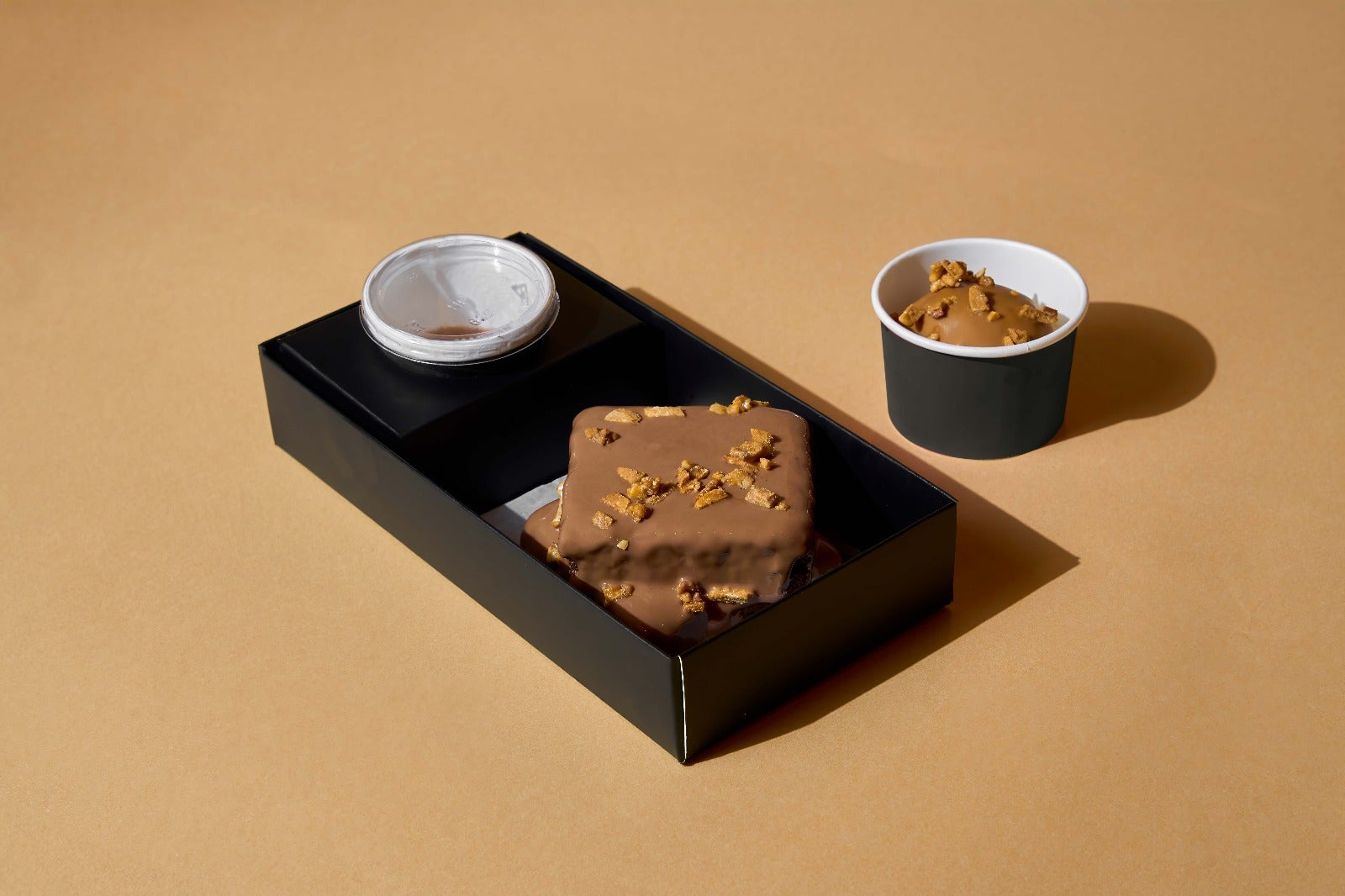 French Peanut Butter Brownie