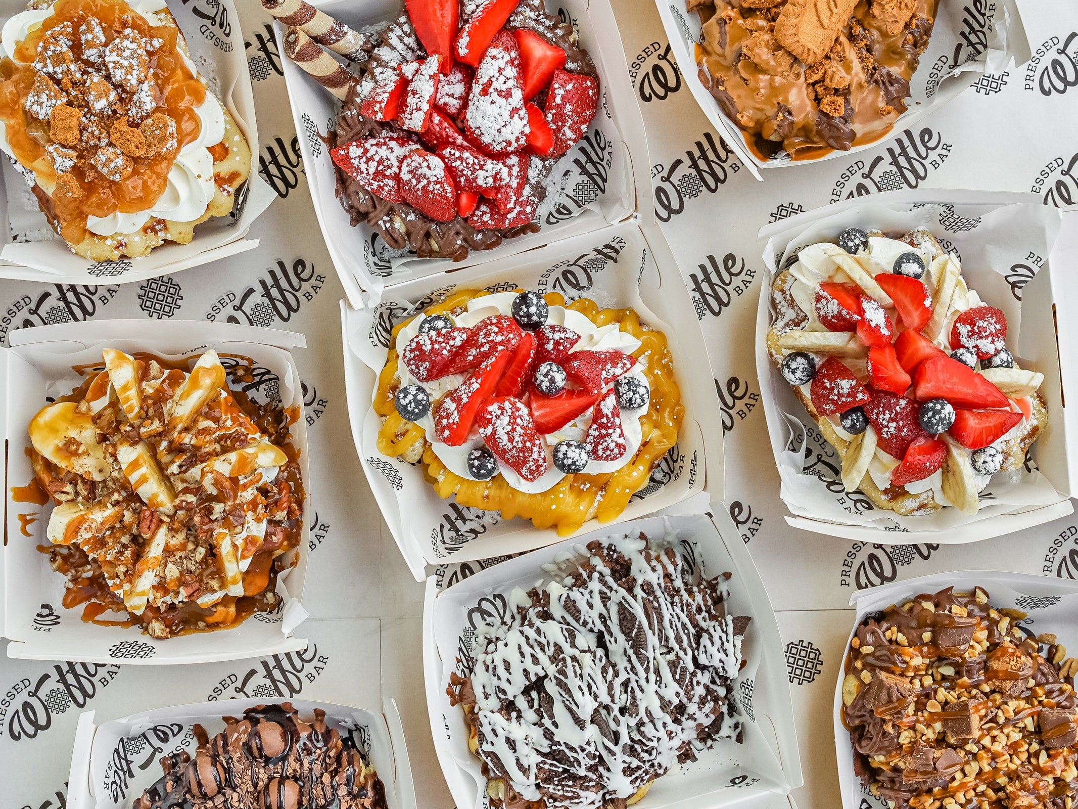 Pressed Waffle Bar delivery from Cranbourne - Order with Deliveroo