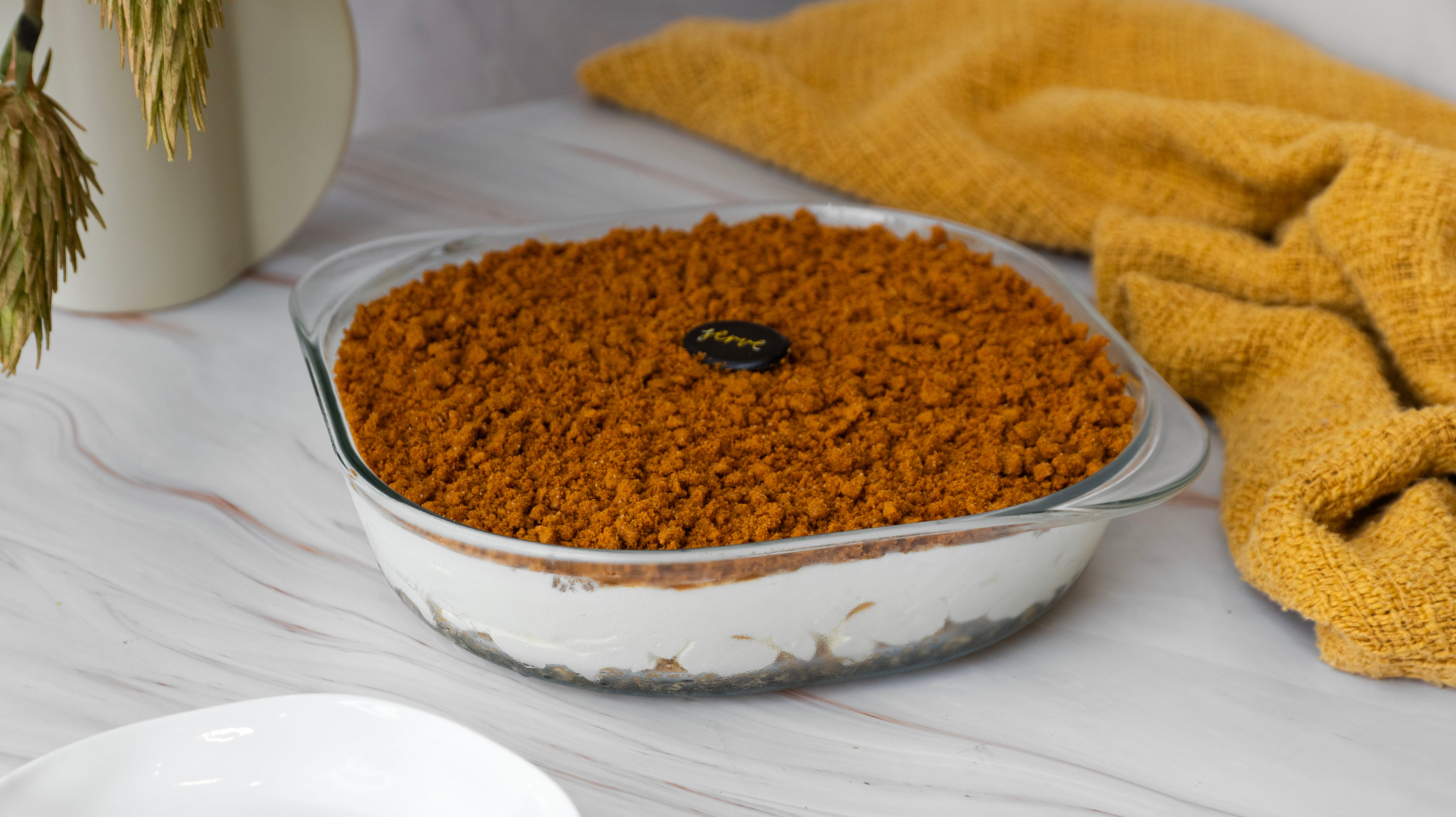 Whipped Biscoff Cheesecake