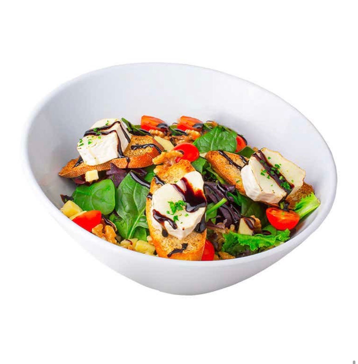 salades chèvre chaud