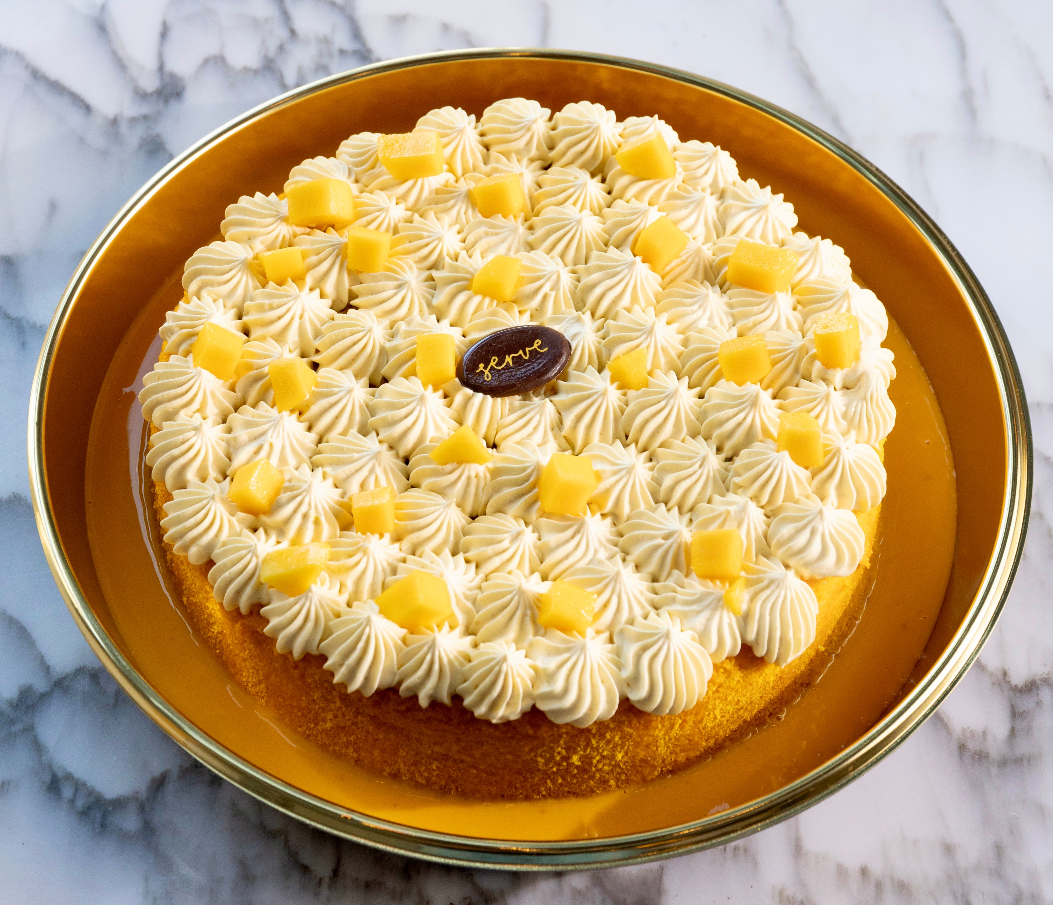 Mango Milk Cake