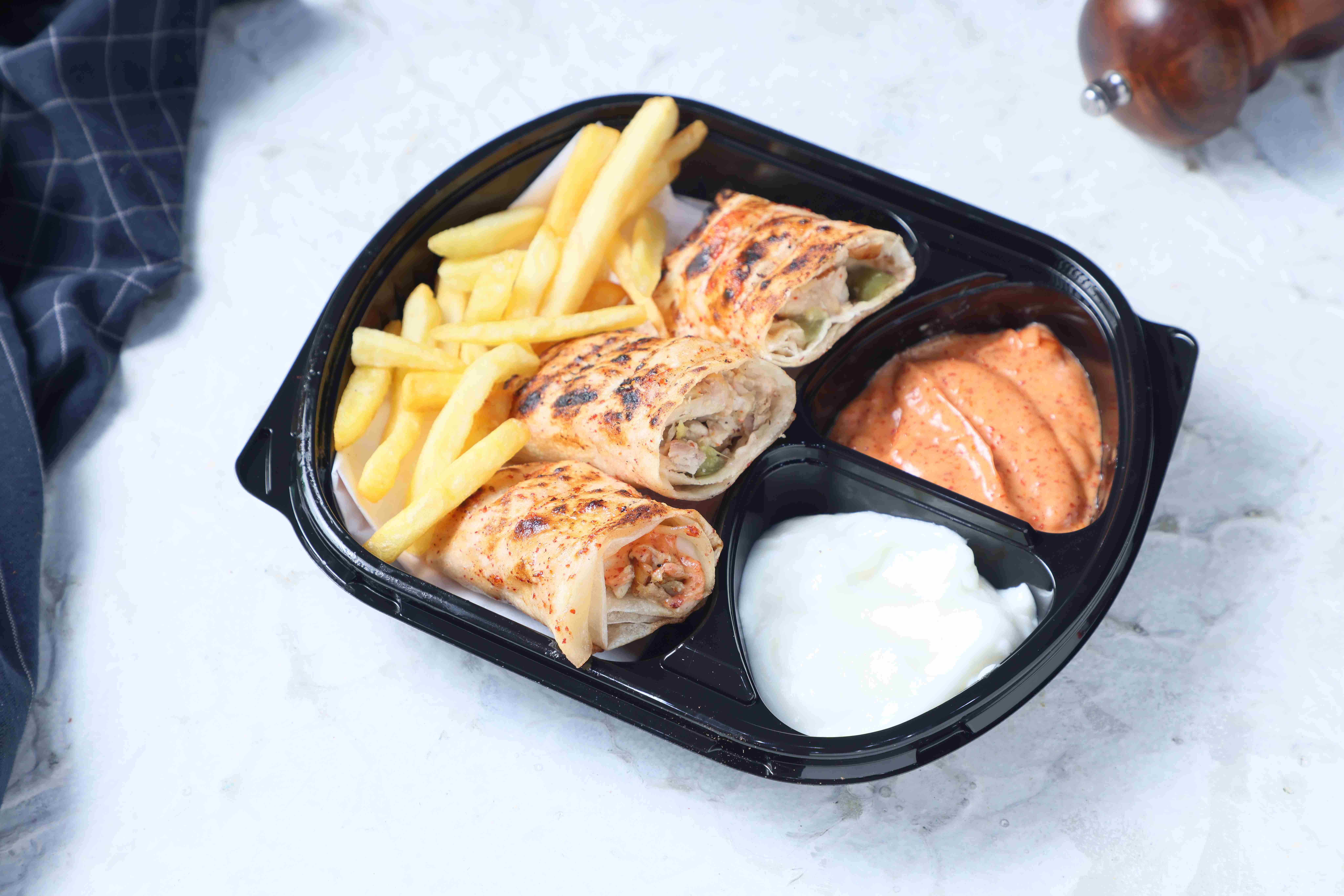 Grilled Chicken Shamiyat Saj Meal