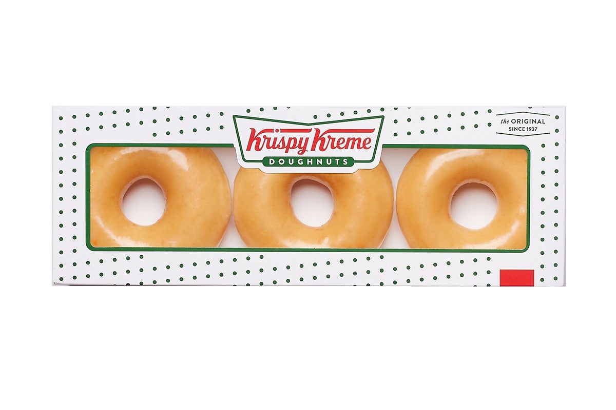 Joy Box (3 pieces Doughnuts) - Original Glazed