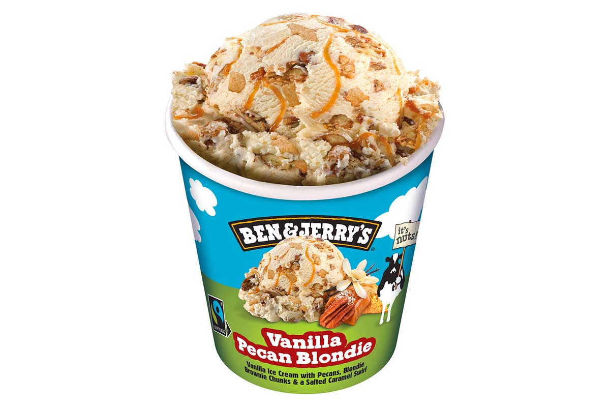 🍦🐄 Ben & Jerry's Vanilla Pecan Blondie 465ml