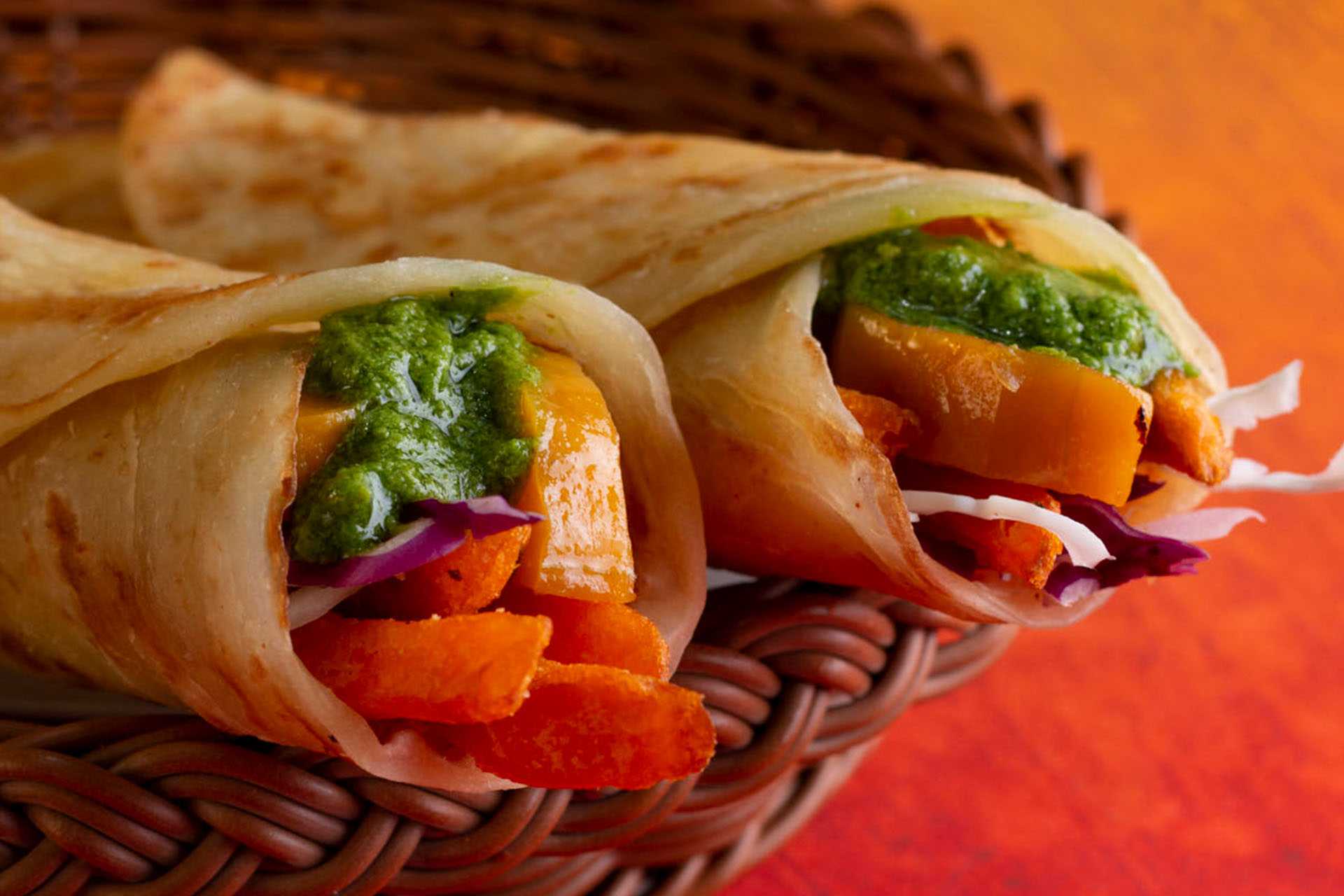 Sweet Potato And Pumpkin Chapati