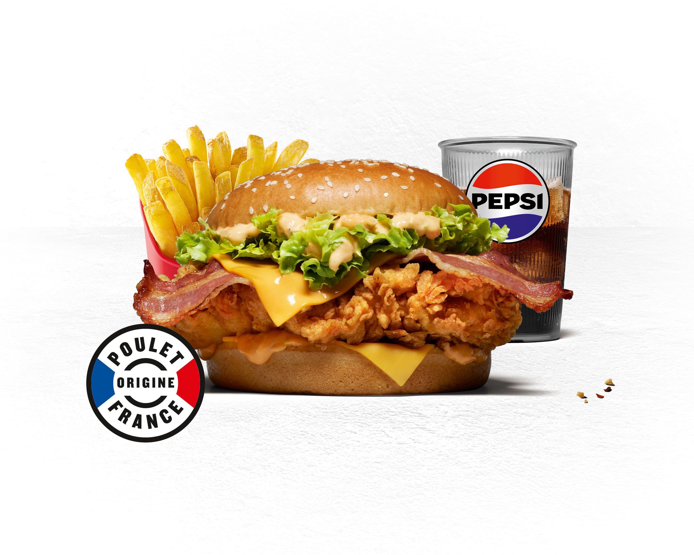 MENU COLONEL ORIGINAL BACON DE POULET