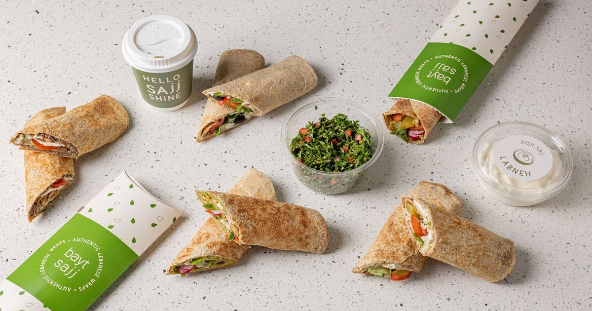 Bayt Sajj – Authentic Lebanese Wraps - Bloomsbury delivery from ...