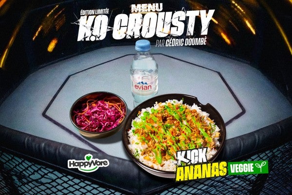 MENU K. O CROUSTY KICK VEGGIE