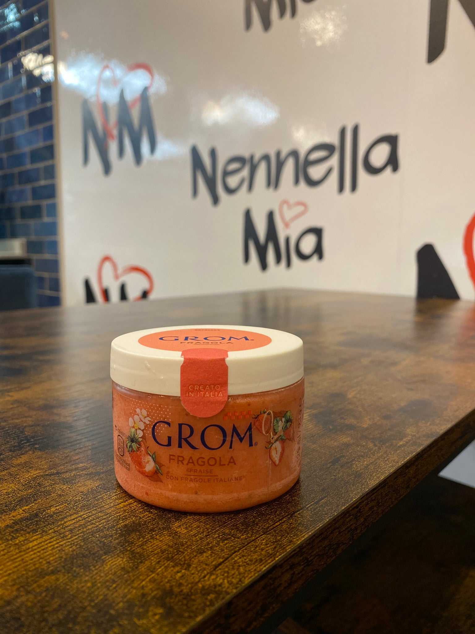 🍦Glace GROM Fraise 🍓👌