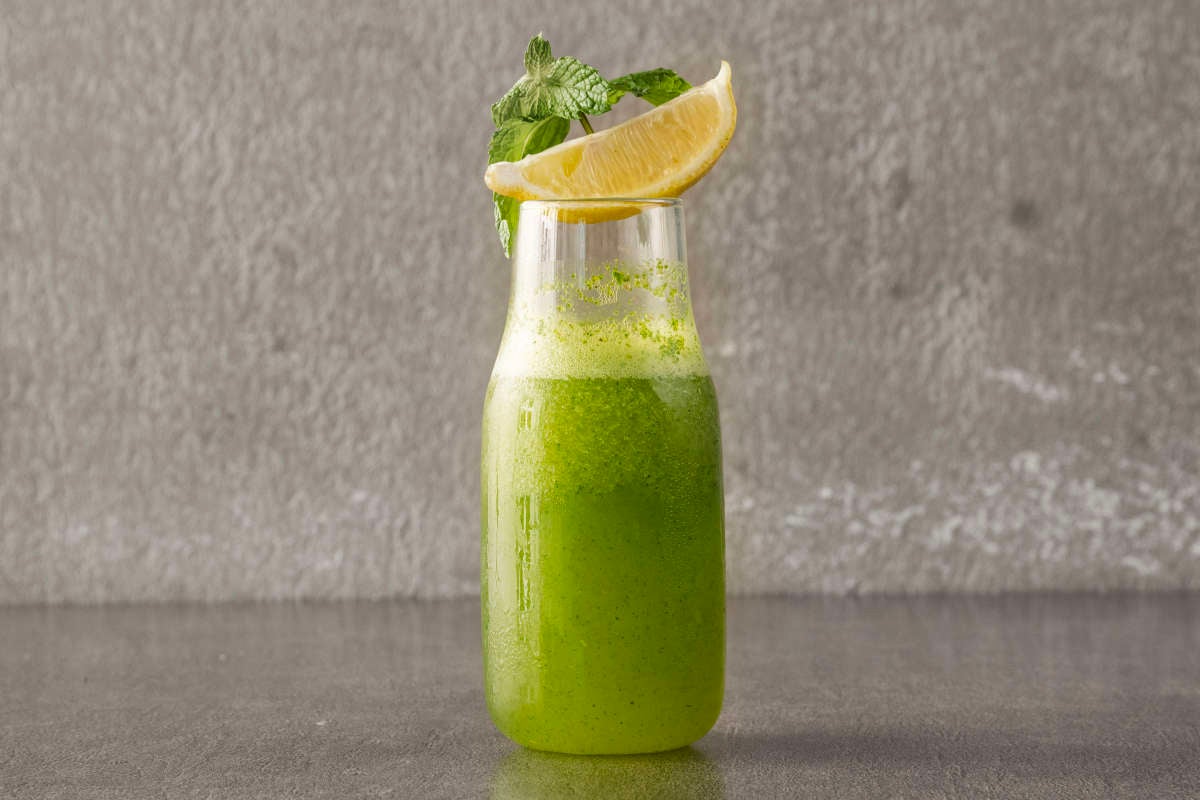 Lemon With Mint Juice