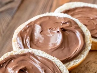Milk Chocolate Spread Bagel