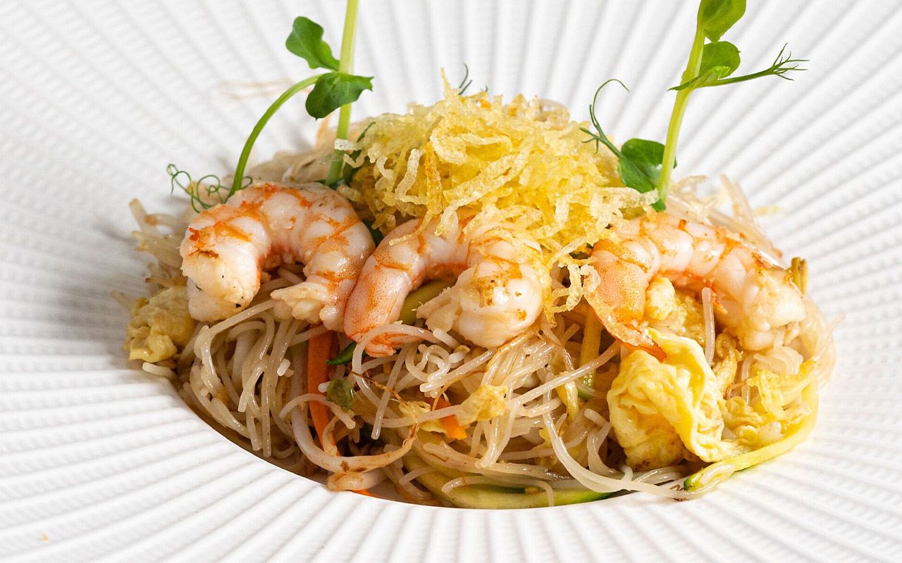 52. Spaghetti di riso marinara