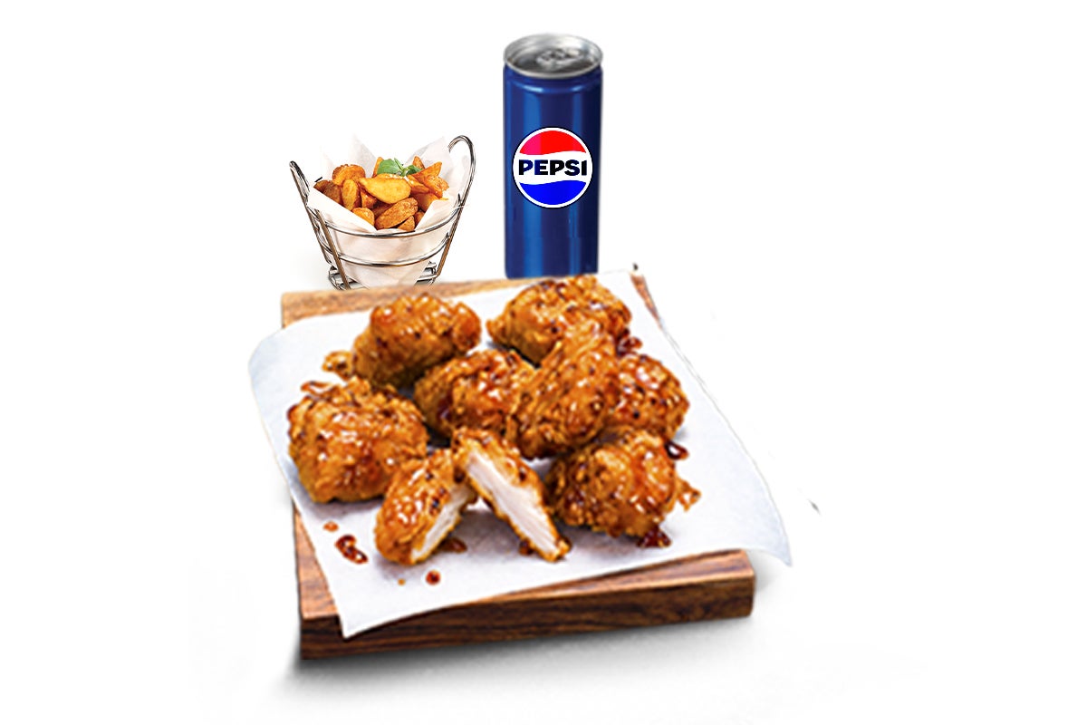 Boneless Wings 10 Pcs Meal