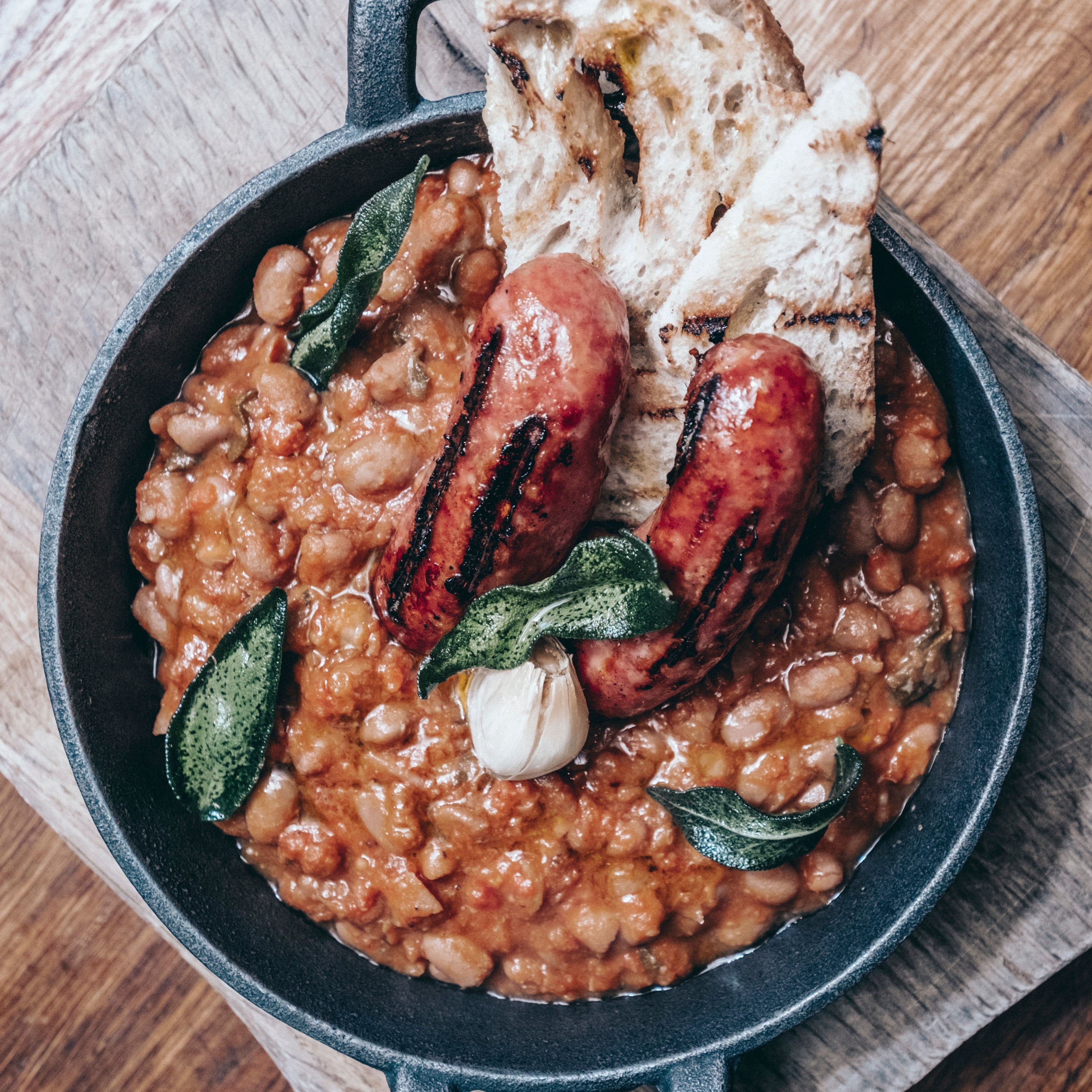 Braised Tuscan Sausage (DF)