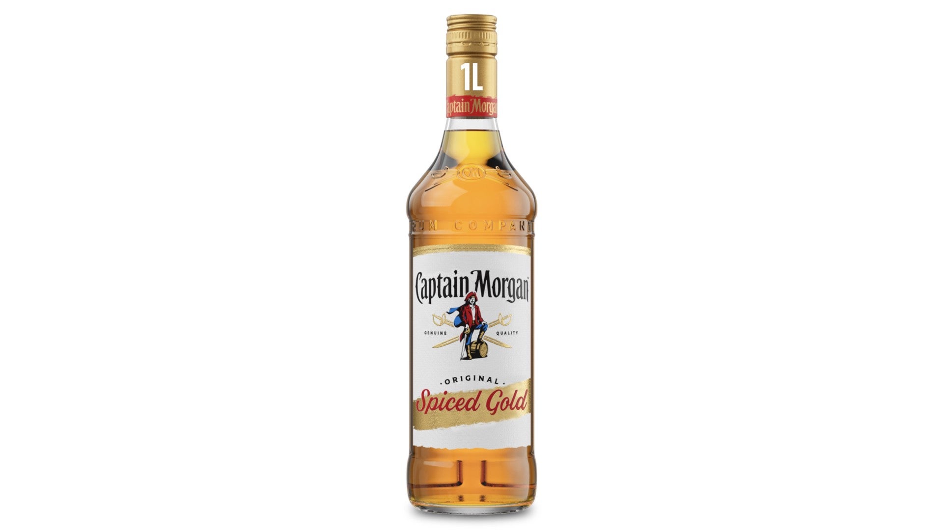 Captain Morgans Spiced Rum 1 Litre