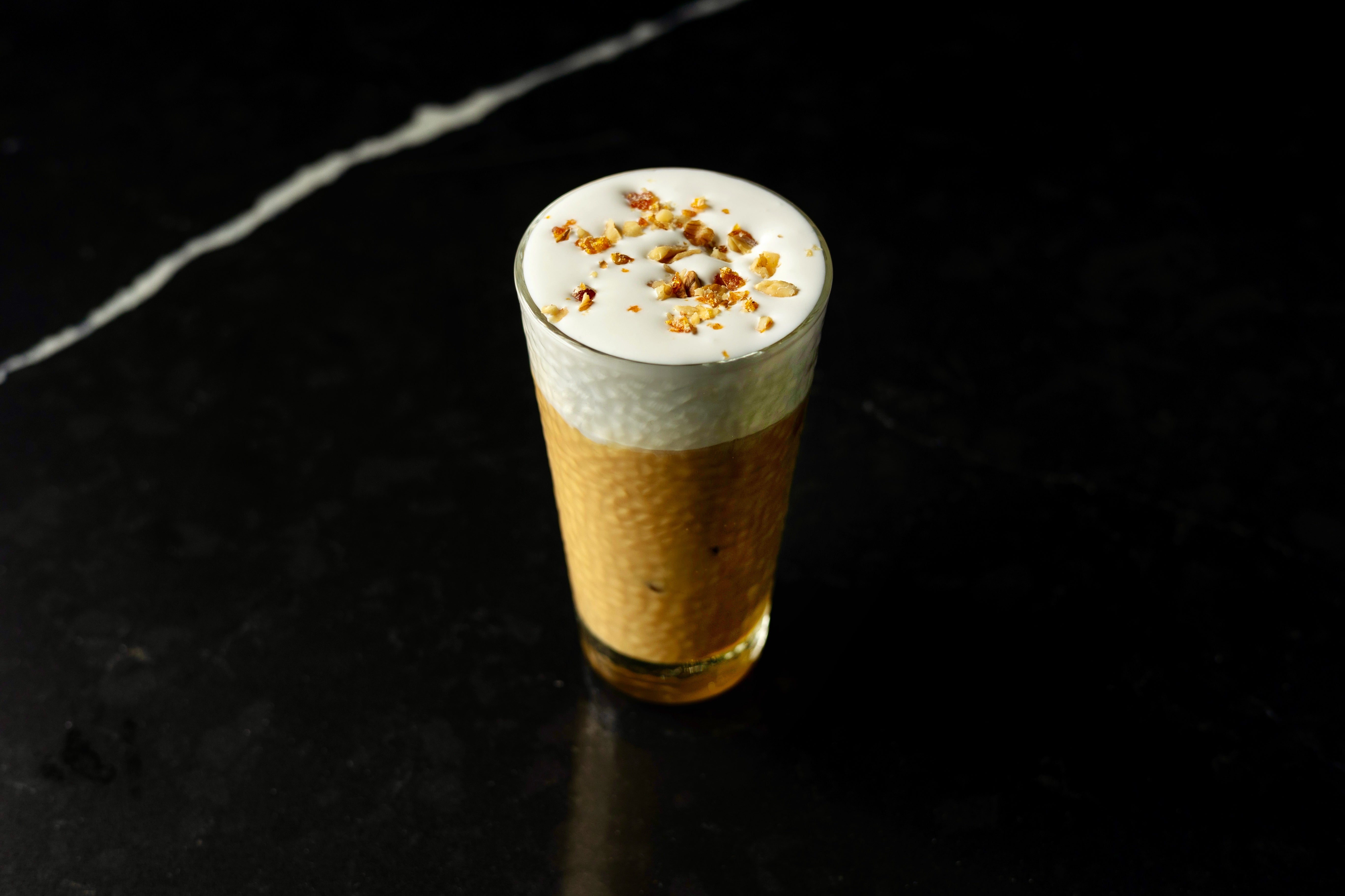 Iced Toffee Nut Latte