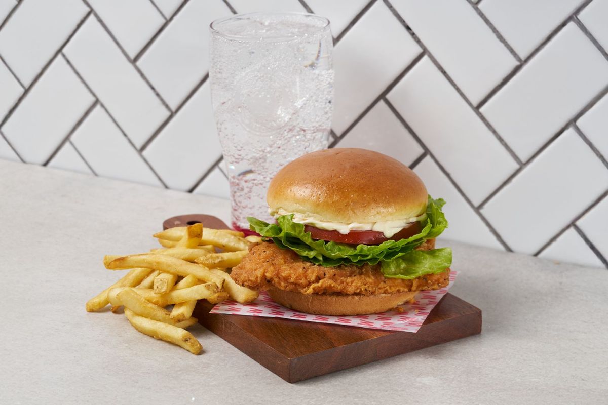 Spicy Chicken Sandwich Combo - Large