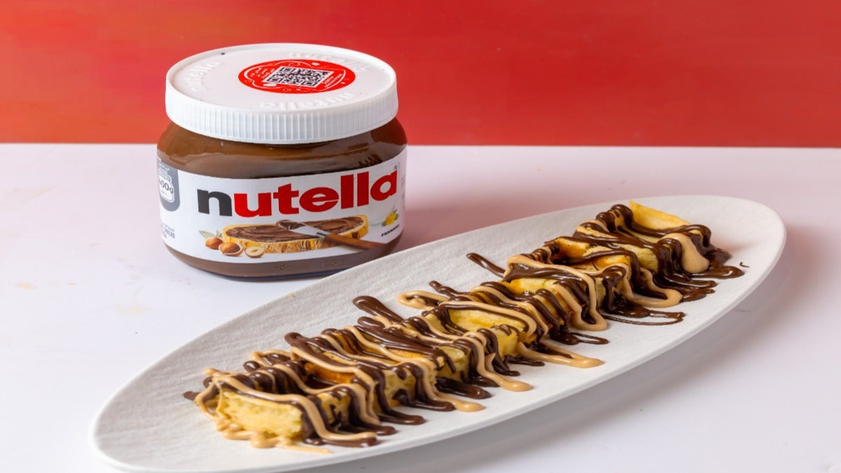 Nutella Mini Waffle