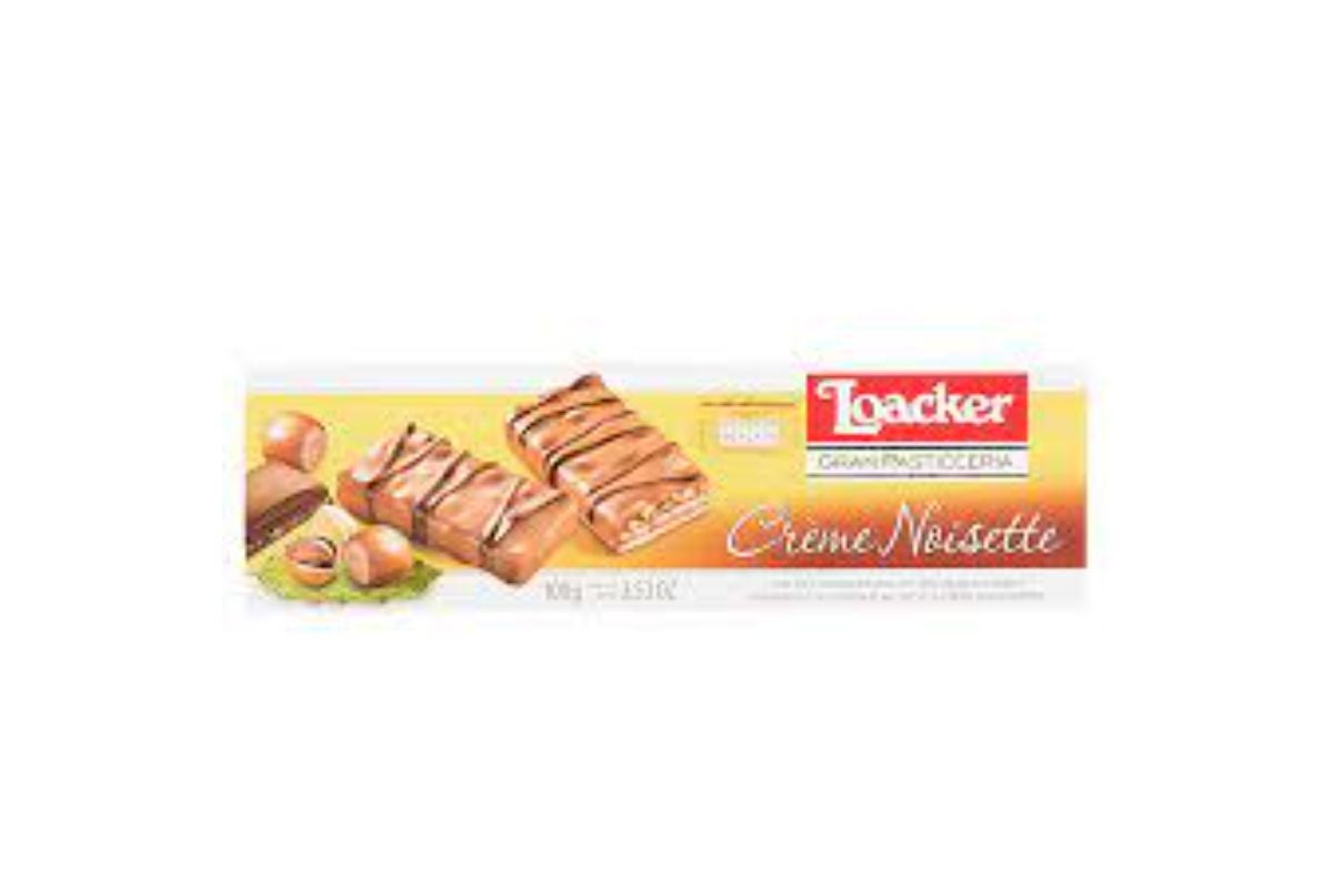 Loacker Pasticceria Nosisette Milk Chocolate, 100g
