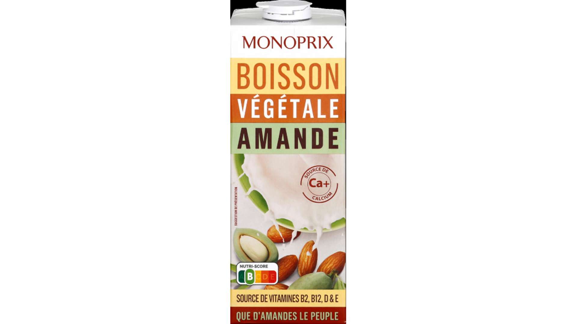 Monoprix Boisson végétale amande La brique de 1 l