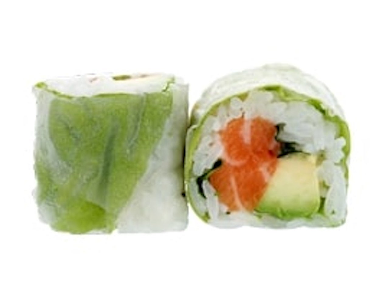 Printemps Roll avocat saumon