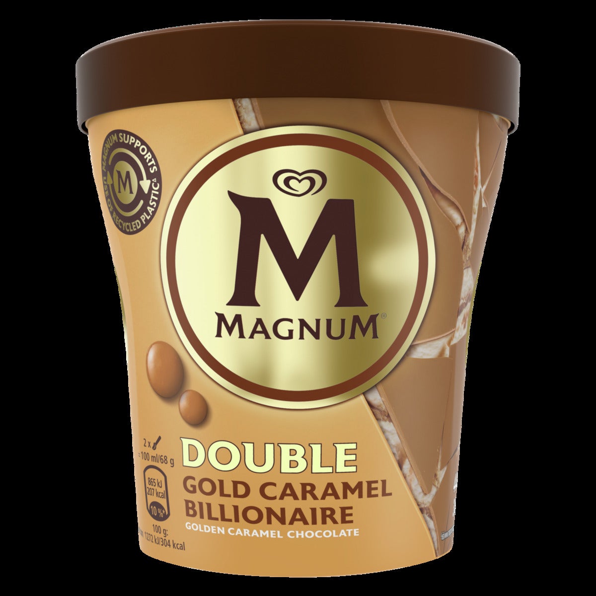 Magnums Caramel gold billionnaire 440ml