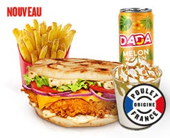 Menu Découverte Crispy Naan