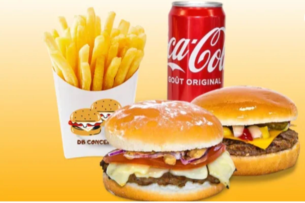 Menu DB7 - 1 Pepper-Beef-B + 1 Cheeseburger