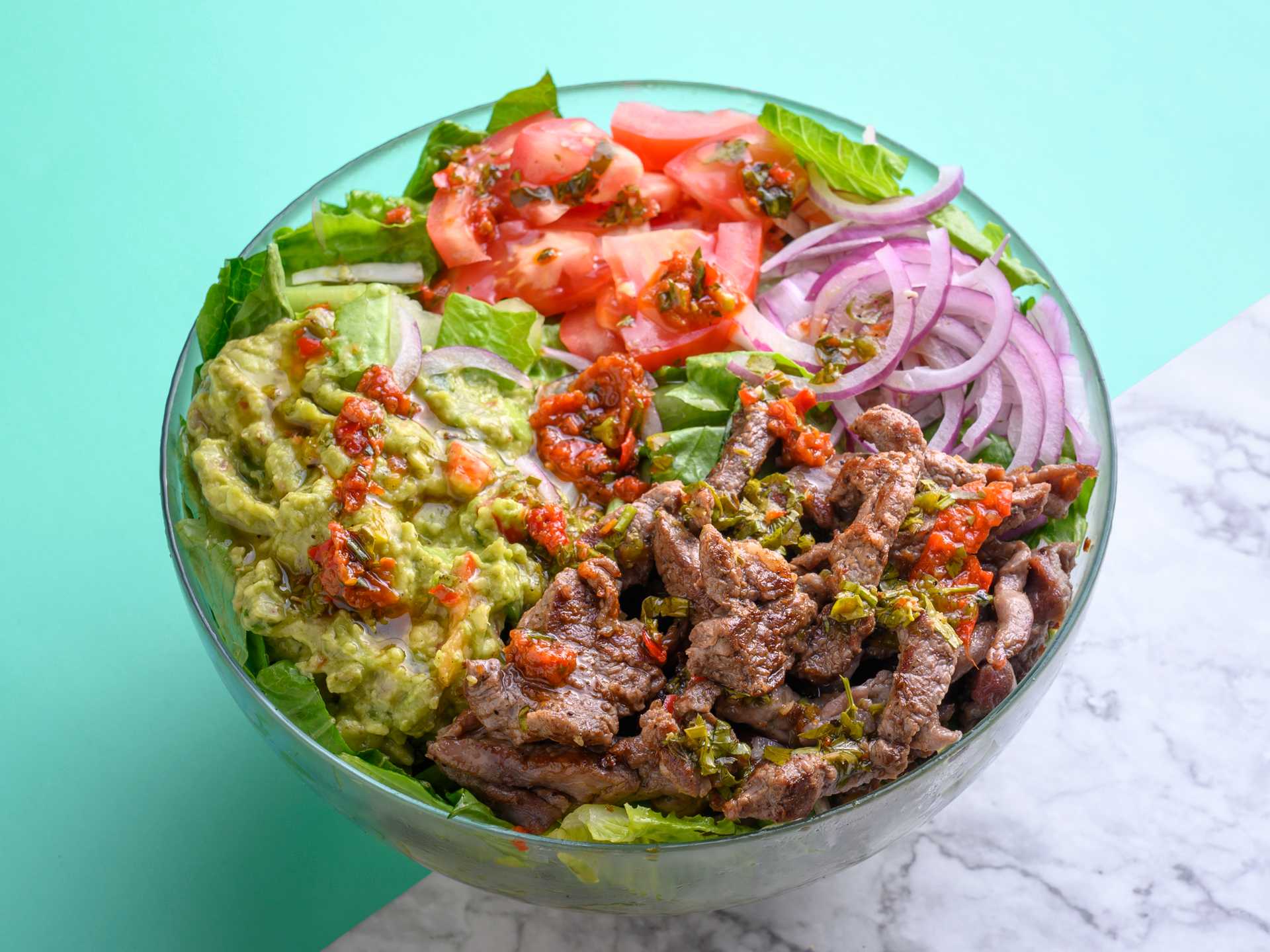 Beef Chimichurri Salad