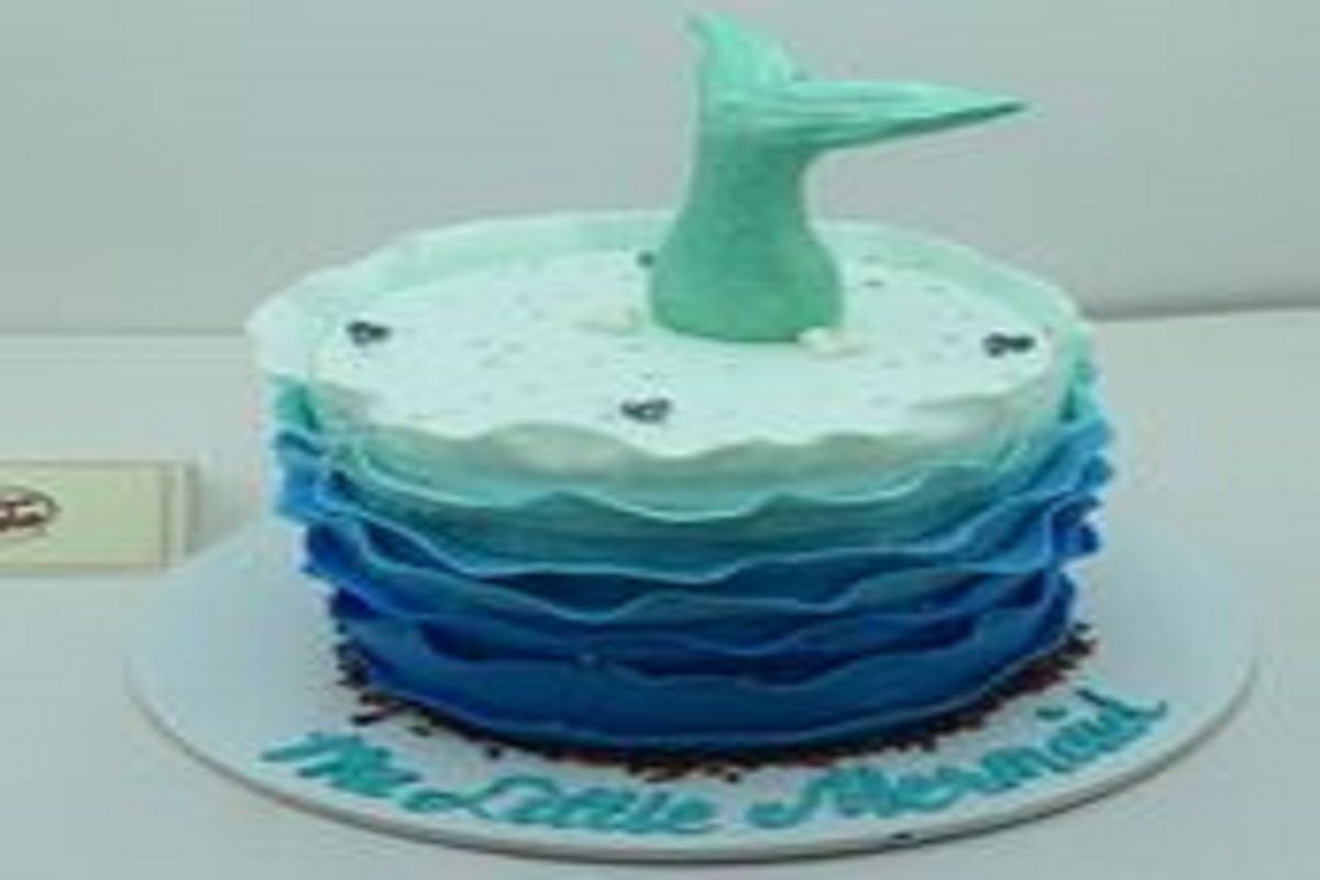 The Little Mermaid Cake (6 Inches) (Serves 6-8 Persons)