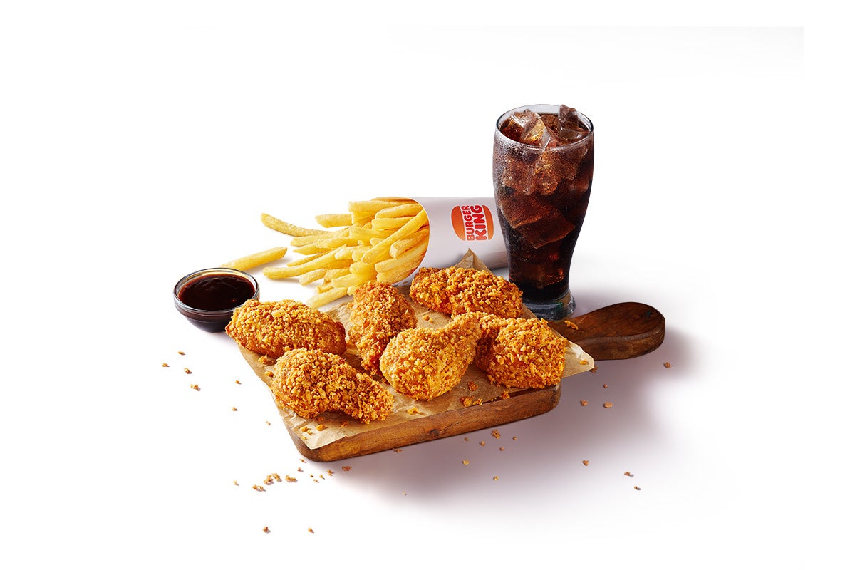 Chicken Wings Meal - 6 Pieces