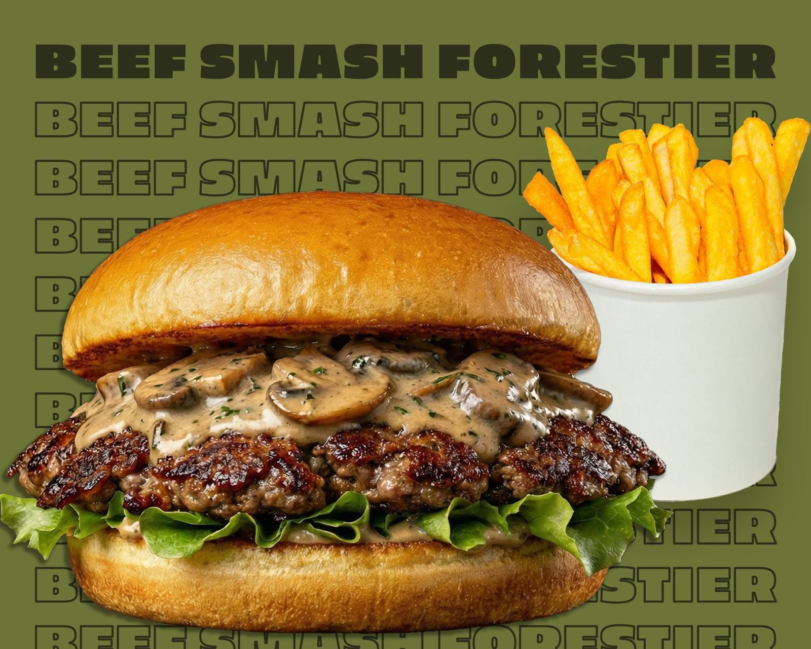 Beef Smash Forestier