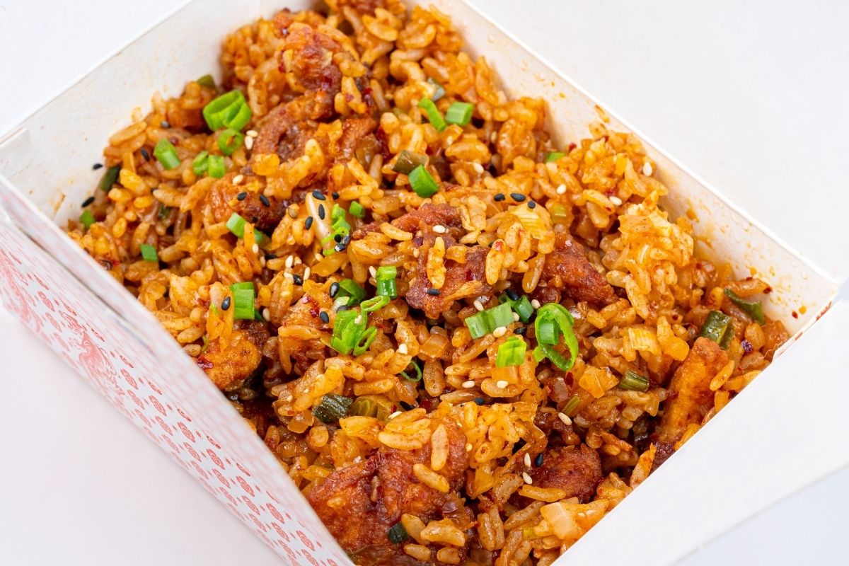Chicken Kimchi Rice🌶️🌶️🌶️
