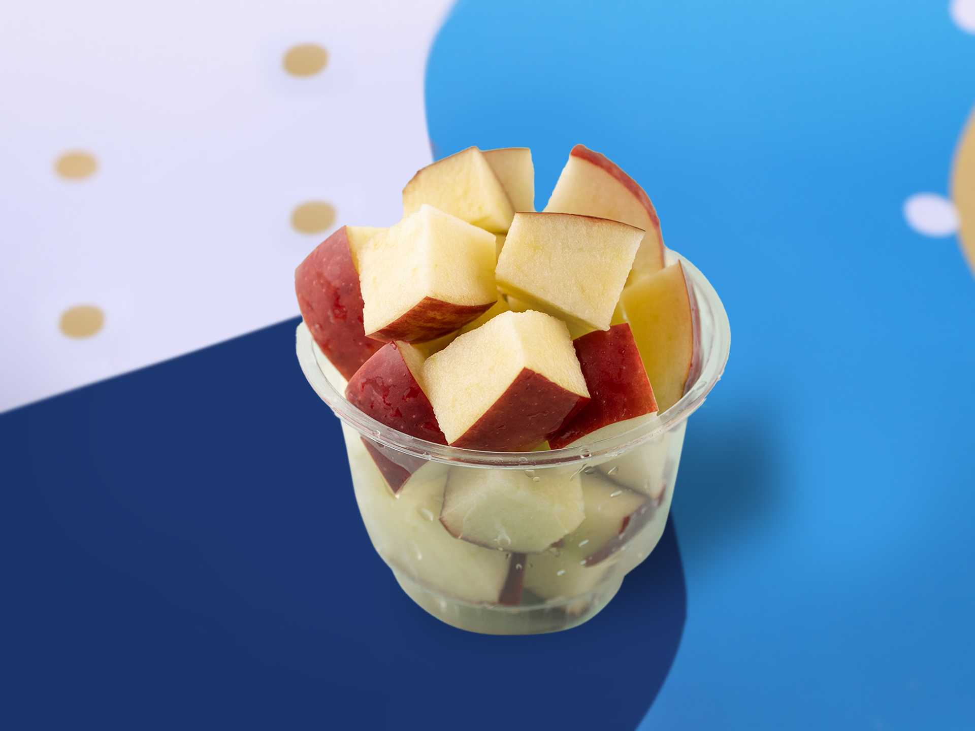Fresh Red Apple Cuts