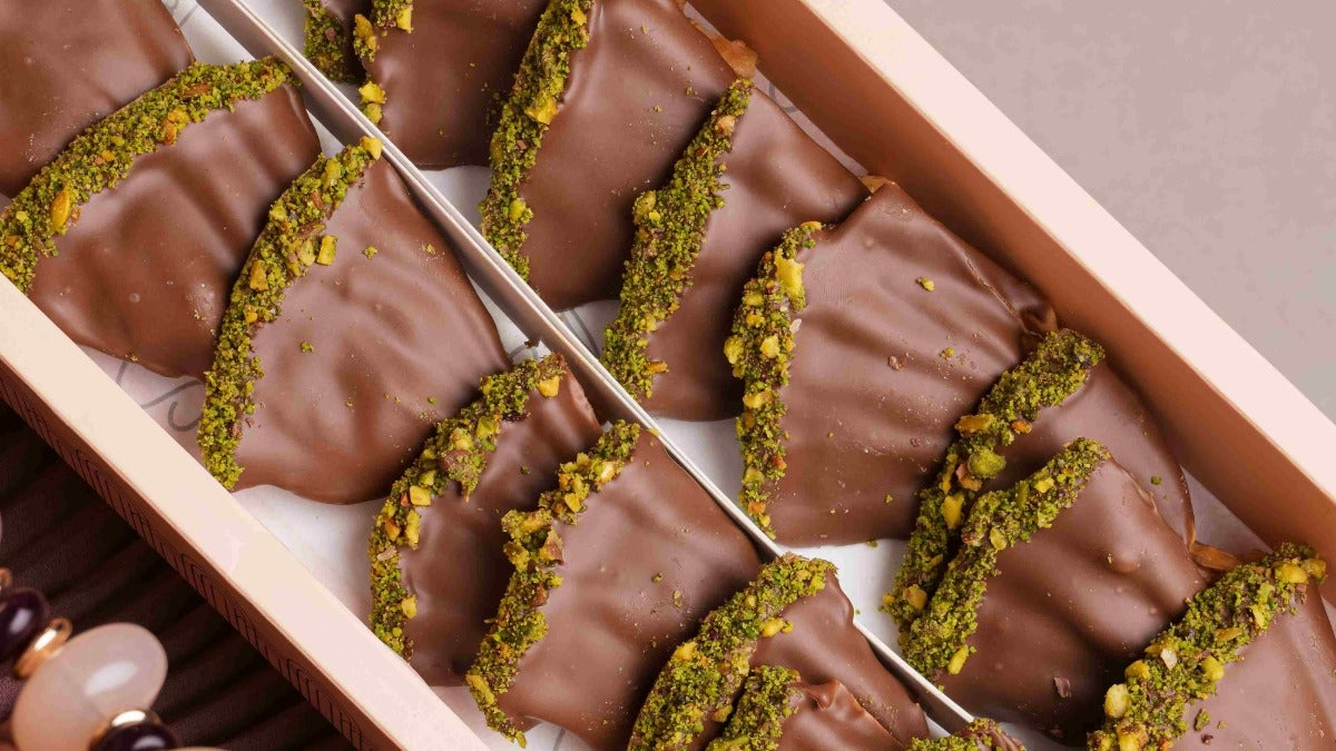 Baklawa Chocolate Fans